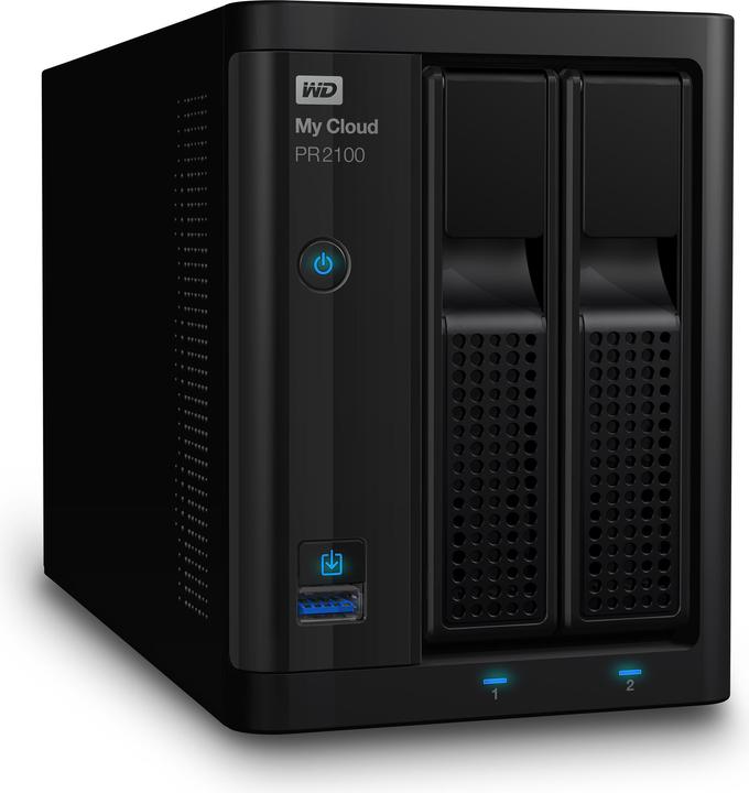 Actual product image WD My Cloud Pro PR2100 (2 x 8 TB, WD Red)