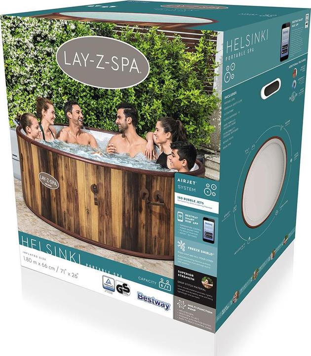 Produktbild Bestway Lay-Z-Spa Helsinki Airjet (7 Pers.)