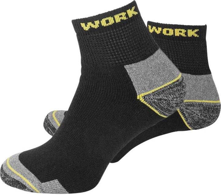 L+D WORK, Sneakersocken, Grösse 43-46 (3er Pack, 43 - 46)