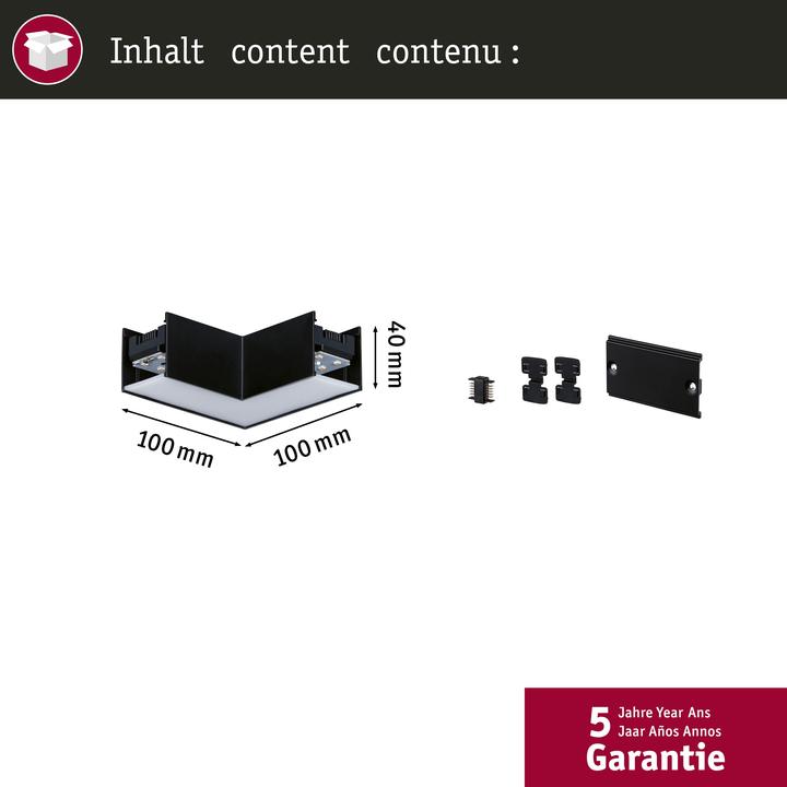 Actual product image Paulmann Lichtkanalsystem Linion Lichtkanal Ecke (350 lm)