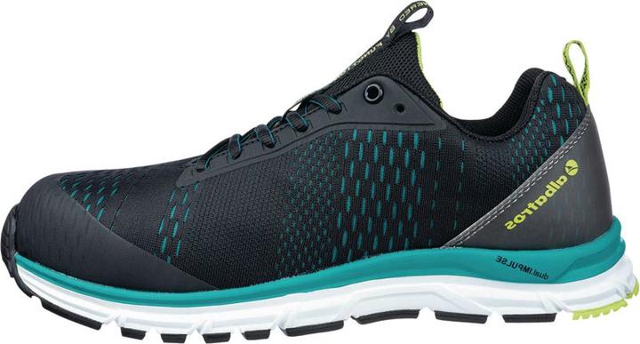 Actual product image Albatros AER55 IMPULSE BLACK BLUE LOW S1P ESD HRO SRA 647500241000043 Safety shoe S1 Schuhgrö (S1P, 43)