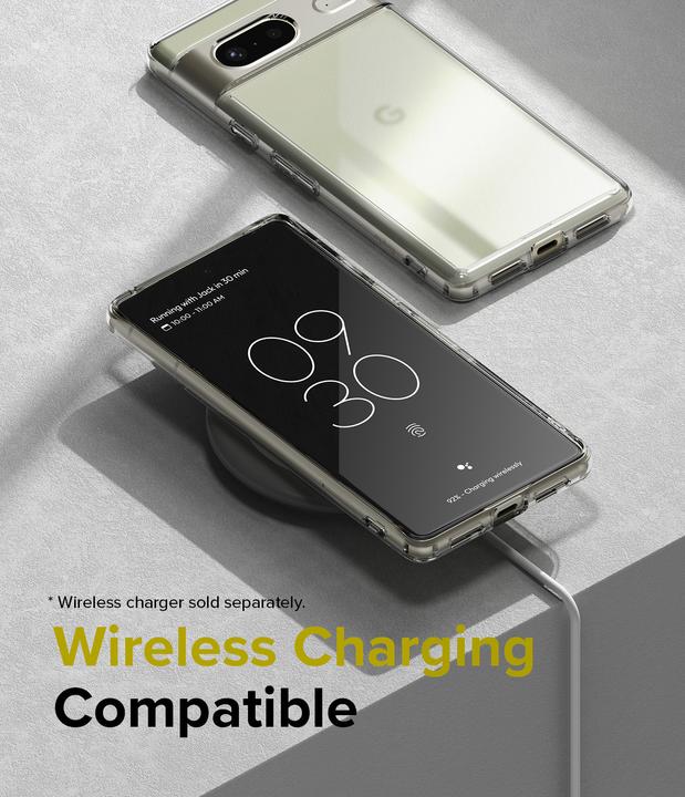 Actual product image Ringke Fusion case for Google Pixel 7 transparent transparent case (Google Pixel 7)