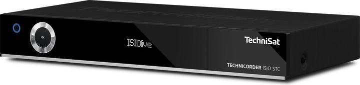 Produktbild TechniSat TechniCorder ISIO STC schwarz, Doppel-QuattroTuner (2x DVB-C/T/S2)