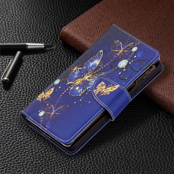 Produktbild König Design Hülle Handy Schutz für Samsung Galaxy A72 5G Case Flip Cover Tasche Etui Violett (Samsung Galaxy A72 5G)