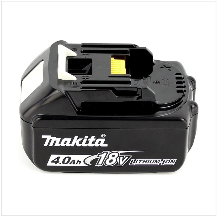Produktbild Makita DGA 504 M1 Akku Winkelschleifer 18V 125mm Brushless + 1x Akku 4,0Ah - ohne Ladegerät (125 mm)