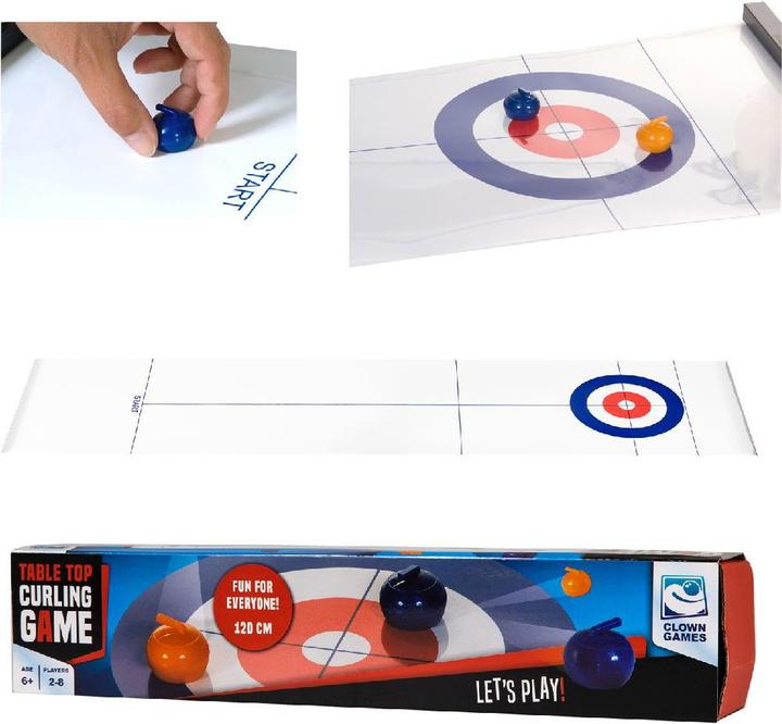 Produktbild Clown games Table Top Curling Game Spielset (Englisch)