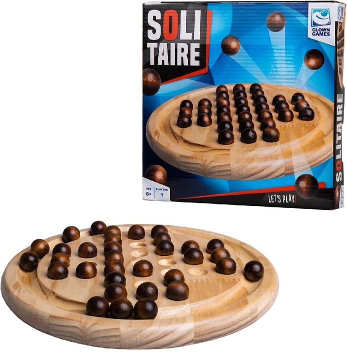 Produktbild Clown games Solitaire Wood Erwachsene + Kinder Str (Englisch)