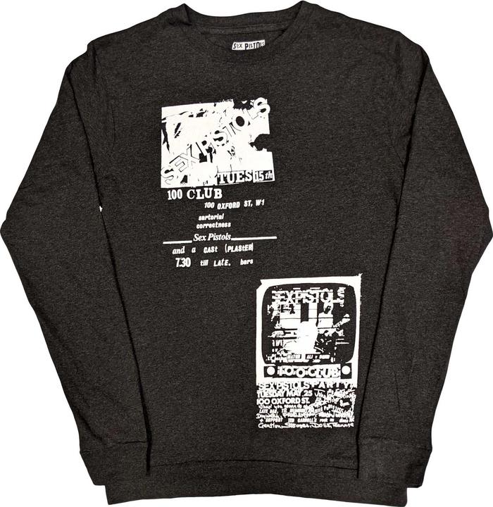 Sex Pistols 100 Club TShirt Langärmlig