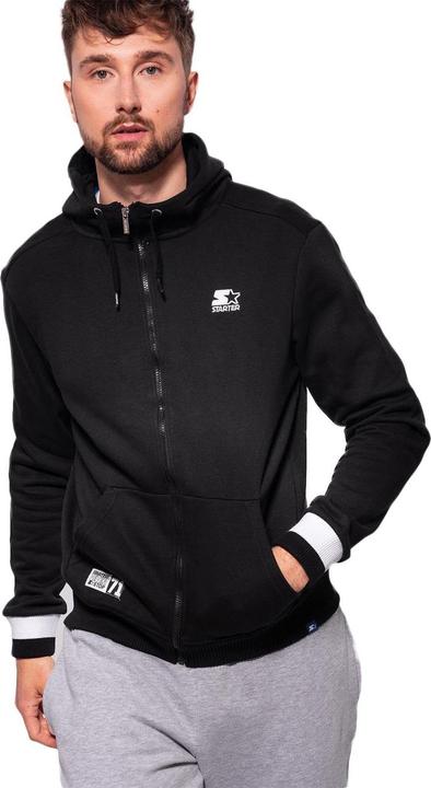 Starter Men's Hood Blue LABEL black SMG-004-BD-200 M (M)