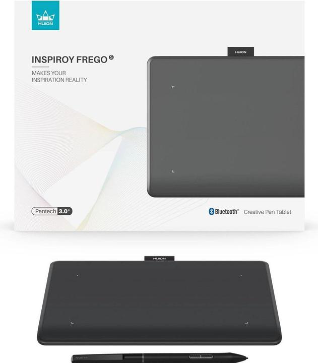 Produktbild Huion Inspiroy Frego M Black (5080 lpi)