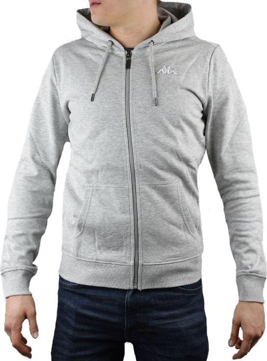 Kappa men's veil with hood, gray s. L (707117-18M) (L)