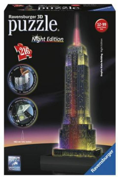 Empire State Building bei Nacht (216 Teile)