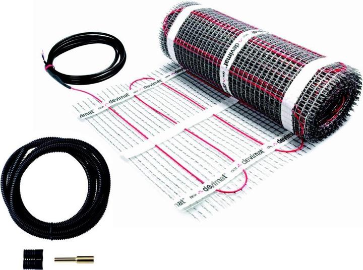 Devi Thin-bed heating mat 150 83-030574 150W/sqm 4.0 sqm, 0.5 x 8.0 self-adhesive