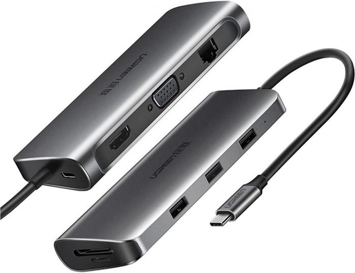 Produktbild Ugreen 10 in 1 -C Hub (USB-C, 10 Ports)