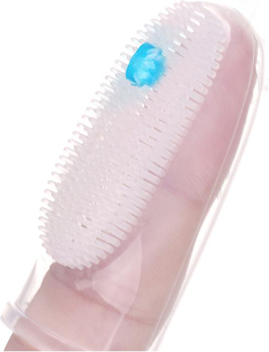 Actual product image Haakaa Silicone Fingerbrush Set