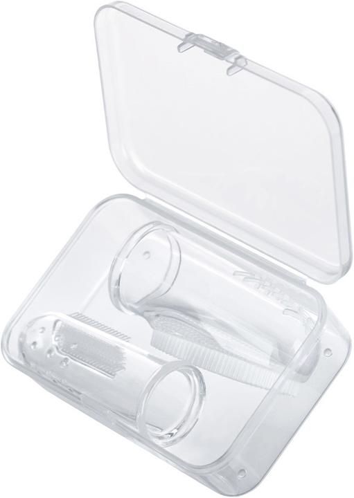 Actual product image Haakaa Silicone Fingerbrush Set