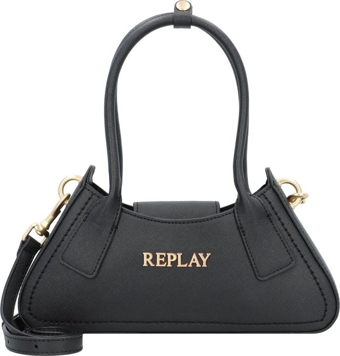Replay Schultertasche Leder 28.5 cm