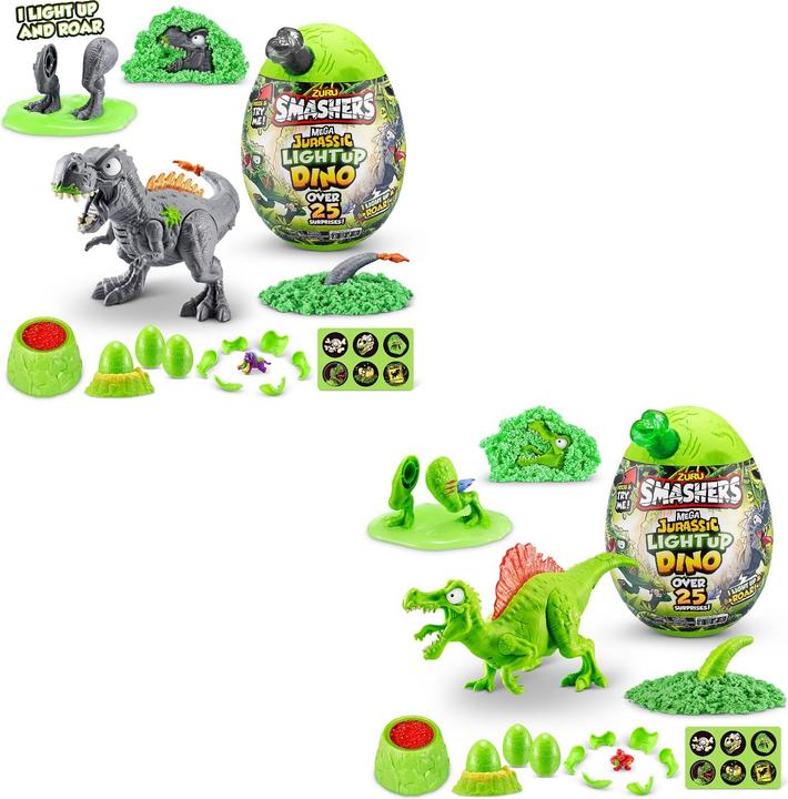 Actual product image Zuru Smashers - Mega Jurassic Light up Dino