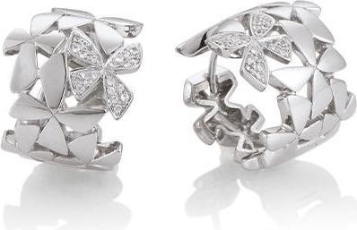 Breuning Ohrschmuck - E.Safir Weiss