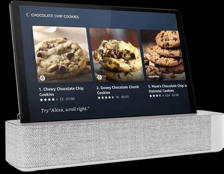 Image du produit Lenovo Smart Tab M10 HD (2nd Gen) avec Alexa intégré (10.10", 64 Go, Platine)