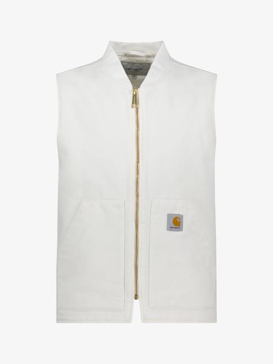 Carhartt Gilet "classico" bianco sporco (52)