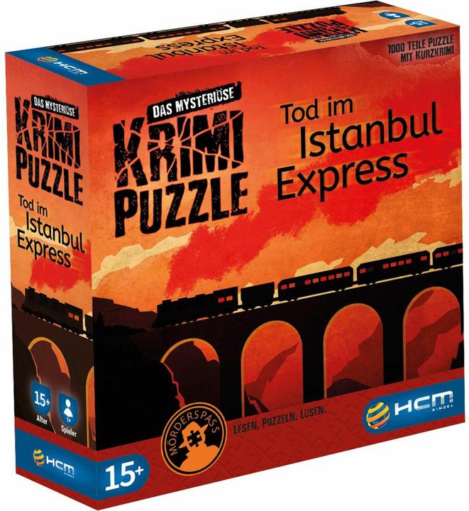Produktbild HCM Kinzel Orient Express - Murder Mystery Puzzle (1000 Teile)