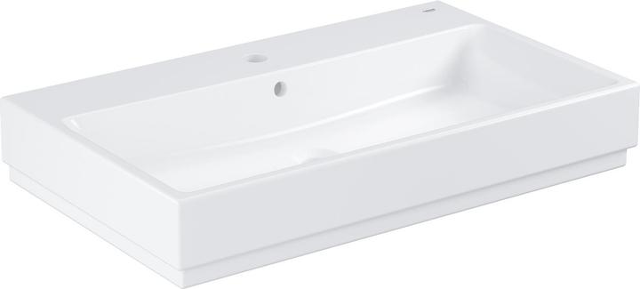 Grohe Waschtisch CUBE KERAMIK 1 HL m ÜL 800x490mm PureGuard/awe (490 mm, 800 mm)