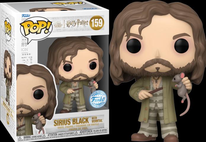 Produktbild Funko POP! Harry Potter and the Prisoner of Azkaban - Sirius Black with Wormtail Exclusive