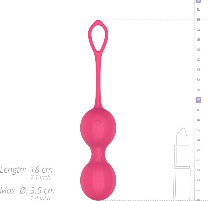 Actual product image Easytoys EasyConnect Appgesteuerte VibrationsKegelbälle
