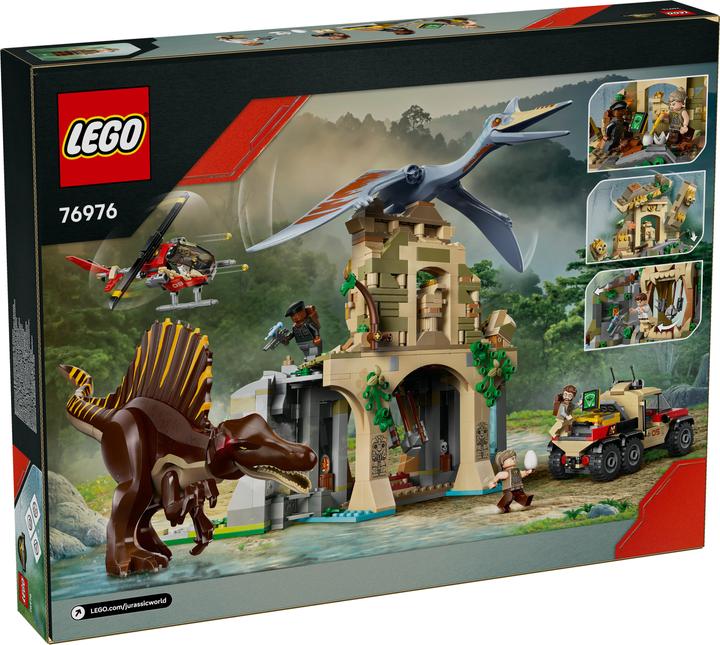 Actual product image LEGO Spinosaurier & Quetzalcoatlus: Hubschrauber-Einsatz (76976, LEGO DC)