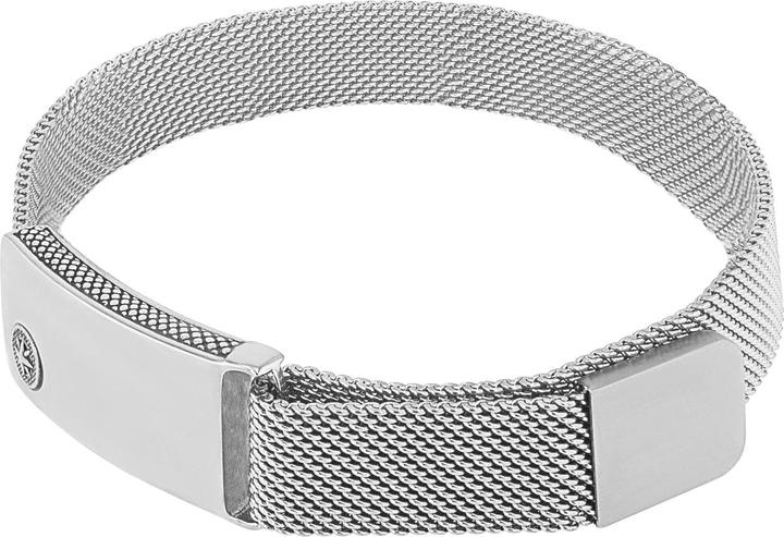 Image du produit S.Oliver Bijoux de bras pour hommes, acier inoxydable | Boussole (23.50 cm, Acier inoxydable)