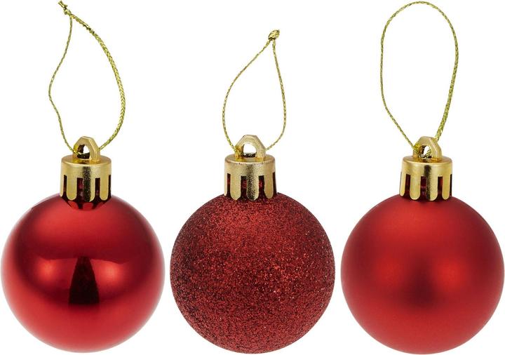 Actual product image tectake Christmas baubles (24 -part)