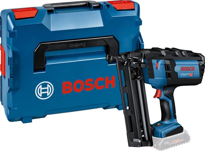 Bosch Professional Akku-Holznagler GNH 18V-64, L-BOXX 136