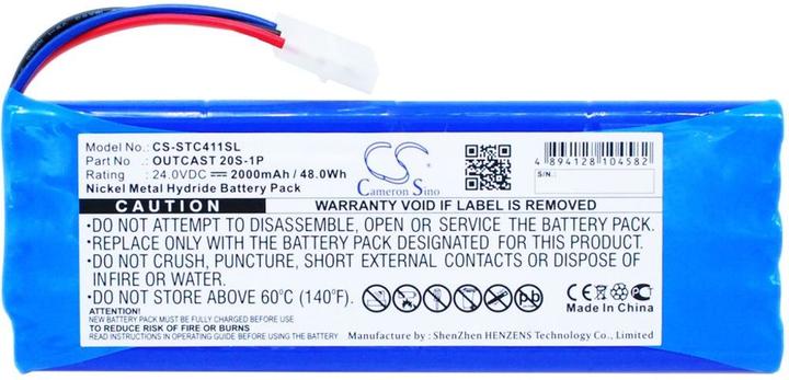 Actual product image NoName Battery for Soundcast Outcast ICO410 etc (1 pcs., Device specific)