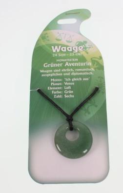 Produktbild Roost Halsband Waage G255 Gr. Aventurin (Gr. Aventurin)