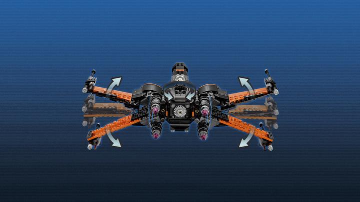 Immagine prodotto LEGO Star Wars Poe's X-Wing Fighter (75102, LEGO Star Wars)