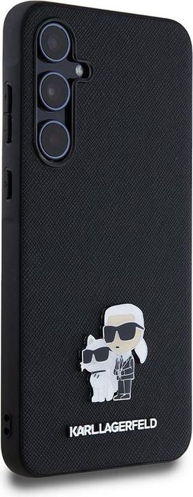 Produktbild Karl Lagerfeld KLHCSA55SAKCNPK A55 A556 hardcase czarny/black Saffiano Karl&Choupette Pin (Samsung Galaxy A55)