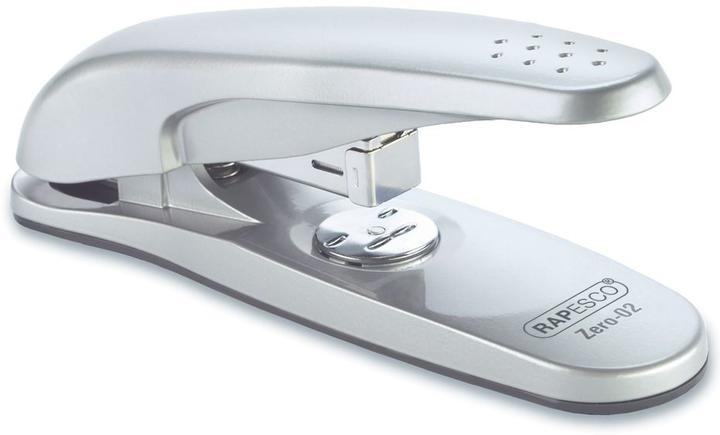 Produktbild Rapesco 0745 Zero - 02 Halbstreifen-Metallheftgerät - 20 Blatt - Silber (20 Blätter)