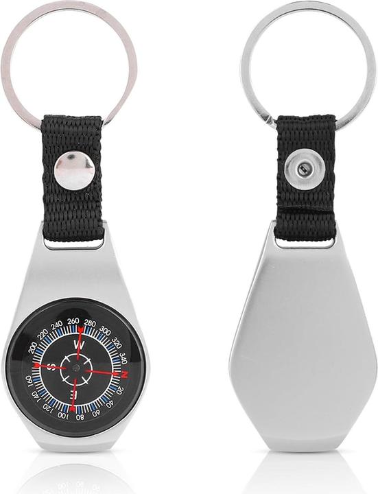 Swissdetector Professional Survival Compass - Zinc Alloy Key Chain