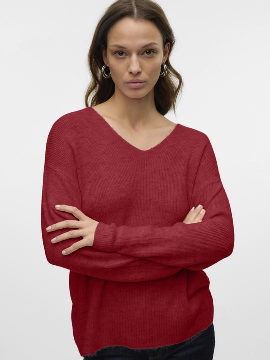 Produktbild Vero Moda Vmcrewlefile Ls V-Neck Blouse Noos (S)