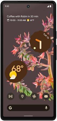 Actual product image Google Pixel 6 (128 GB, Carbon black, 6.40", SIM + eSIM, 50 Mpx, 5G)