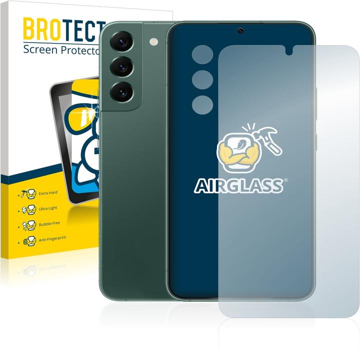 Actual product image BROTECT AirGlass Glass (1 Piece, Samsung Galaxy S22+ 5G)