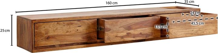 Produktbild Wohnling Giom (160 x 35 x 25 cm)