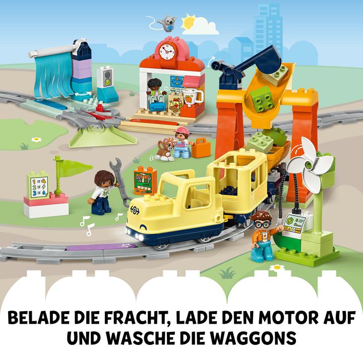 Produktbild LEGO Grosse interaktive Eisenbahn (10428)