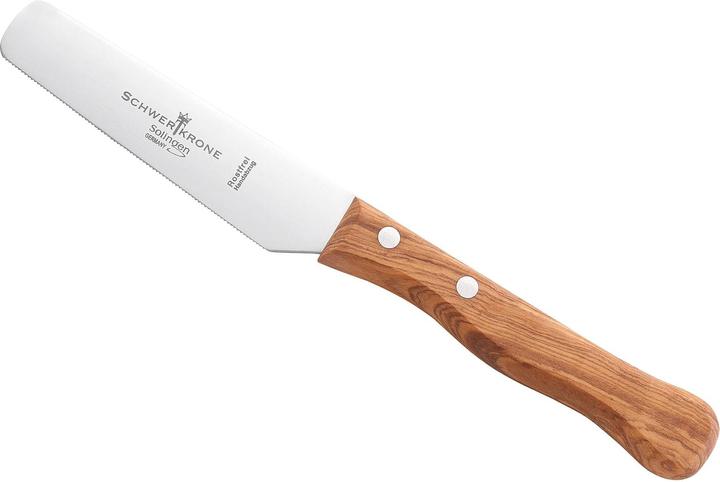Schwertkrone Breakfast knife O-wood serrated (9 cm)