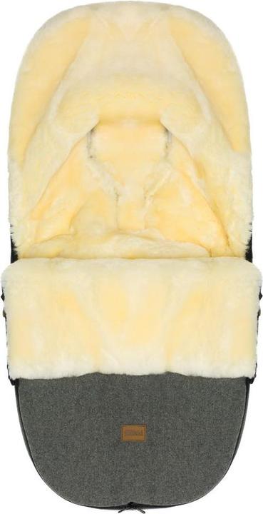 Fillikid Fusssäcke für Kinderwagen & Buggys Lammwoll-Fusssack Makalu Wool für Buggy, Sport-