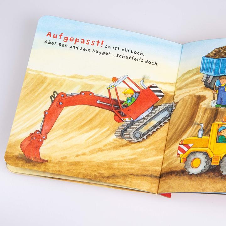 Actual product image Baby pixi - My first book about the excavator (German)