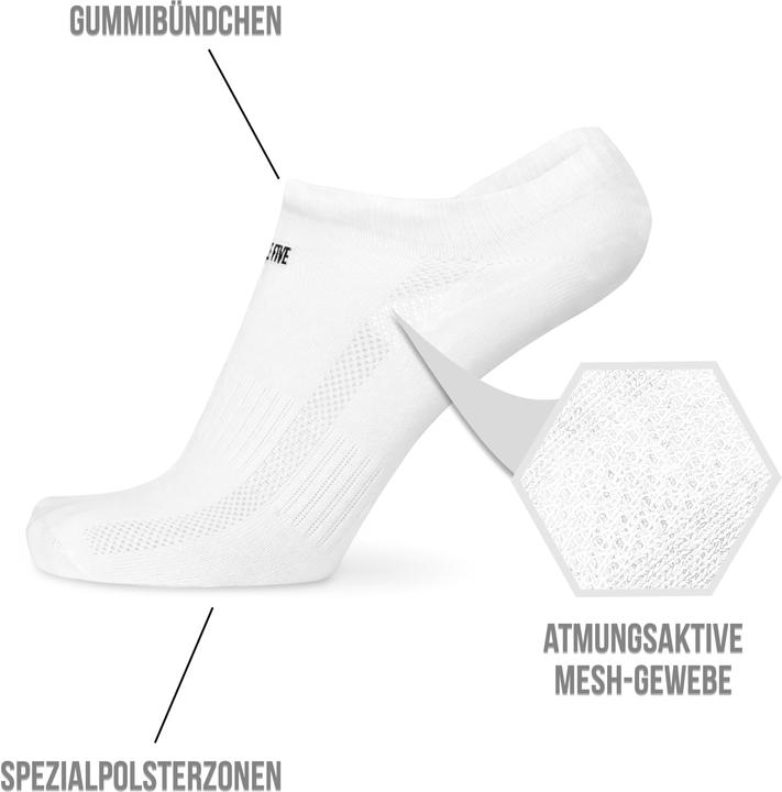 Produktbild Circle Five 6 Paar Sneaker-Socken mit Silikongrip (6er Pack, 47 - 50)