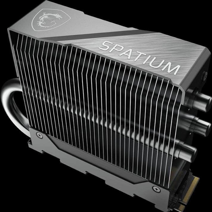 Actual product image MSI SPATIUM M570 PRO FROZR (2000 GB, M.2 2280)