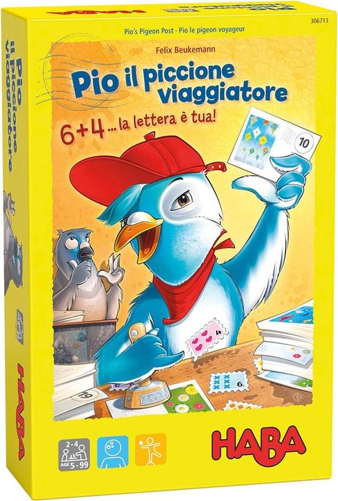 Actual product image Haba Il piccione Pio (Italian)
